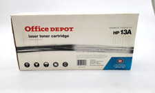 New Office Depot 13A Q2613A Black Toner Cartridge For LaserJet 1300 Black Box picture