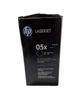 Genuine HP 05X CE505X Black High-Yield LaserJet Toner Cartridge OEM New Sealed picture