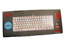 Redragon K552-N KUMARA Mechanical Gaming Keyboard Rainbow backlight -WHITE picture