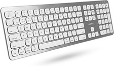 Macally Premium Bluetooth Keyboard for Mac with Numeric Keypad - Wireless picture