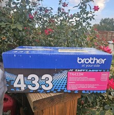 Genuine Brother TN433M Magenta High Yield Toner Cartridge OEM BRAND NEW Open Box picture