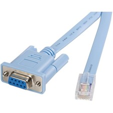StarTech.com 6 ft RJ45 to DB9 Cisco Console Management Router Cable - M/F Serial picture
