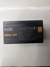 EVGA Supernova 550W GA 80 Plus Gold Certified Fully-Modular PSU Cables Included picture