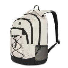 SwissGear 1186 Bungee Core Laptop Backpack 17 inch Cream/Black Special Edition picture