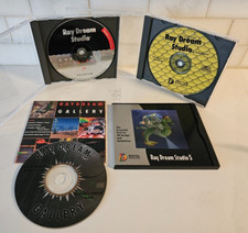 RARE Lot of 4 VTG Ray Dream Studio 3D Graphics CDs for PC MACINTOSH & WINDOWS picture