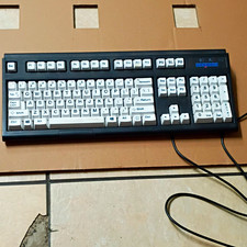 Unicomp Model M Mechanical Wired USB Keyboard Black/White 9-21-2021 UWZBP4A picture
