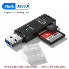 2 in 1 USB 3.0/2.0 Card Reader Micro Sd TF Card Memory Reader High Speed For PC picture