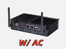 Qotom Q310p 3205u 4GB 32GB SSD Mini PC COM Serial Port IPC POS Computer RS-232 picture