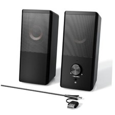 Wired Computer Speakers for Desktop PC, USB-A/USB-C Powered 2.0 Stereo Desktop picture
