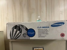 Samsung Toner CLP-M600A Magemta CLP-600 CLP-650 SEALED -box has shelf wear picture