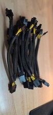 Lot of 8x PCI-E 8-pin to 2x 6+2-pin (6-pin/8-pin) Power Splitter Cable  picture
