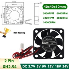 4010 DC Brushless Cooling Fan Mini Silent Fans 5V 9V 12V 18V 24V 5000-10000RPM picture