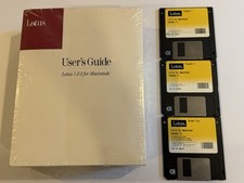 Lotus 1-2-3 1.0 & 1.1 For Macintosh 123 Vintage (v1.0 Sealed) picture