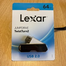 Lexar JumpDrive TwistTurn 64GB USB 2.0 Flash Drive picture