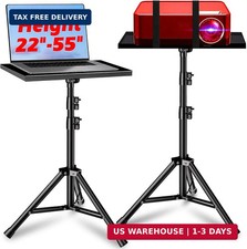 Heavy Duty Projector Stand Adjustable Laptop Tripod Mount For Office Home picture