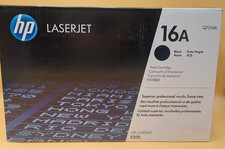 Genuine HP 16A Q7516A Black Print Cartridge Toner for HP LaserJet 5200 Sealed picture