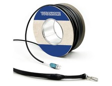 165ft/50m OD-5mm Industrial TPU OM3 Fiber LC to LC Outdoor Armored Fiber Patch C picture