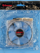 Twister XUCEV9N 92Mm PC Case Fan, Blue LED, 1500 RPM, Clear Frame, 3-Pin Connec picture