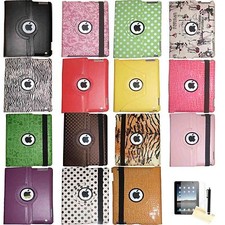 360 Rotating Magnetic Leather Case Smart Cover Stand Folio For iPad  picture