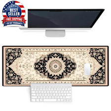 Persian Large Mouse Pad Xxl Big Office Carpet Desk Mat Gamer Rubber Rug Accessor picture