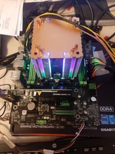 COMBO MOTHERBOARD + I7-3820 + RGB CPU COOLER picture