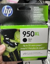 New Unopened Genuine HP 950XL Black Ink Cartridge  (1359-uu) picture