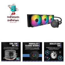 360L Core AIO Liquid Cooler - 360mm Radiator, 3x ARGB Fans, Dual-Chamber Pump picture