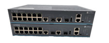 Lot of 2 Juniper Networks EX2200-C-12T-2G 12 Port Gigabit Switch picture