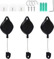 VR Cable Management, 3Pcs Retractable Ceiling Pulley System, 360° Rotable VR picture