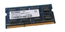 Elpida 2GB 2RX8 PC3 8500S-7-10-F1 (EBJ21UE8BDS0-AE-F) Laptop RAM picture