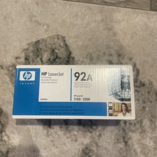Genuine HP 92A C4092A High-Performance Black Print Cartridge LaserJet 1100 3200 picture