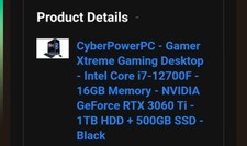 CyberPower PC Gaming/Streaming Bundle picture