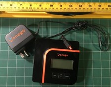 Vonage VDV21-VD VOIP Phone Adapter System with OEM power cord - used but good picture