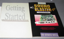 Creative Sound Blaster Pro User Reference Manual Vintage Book 1992 Set of 2 picture