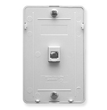 ICC Wall Plate IDC 6P6C - White IC630DB6WH UPC 633758006286 picture