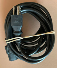 LONGWELL (E55349) 3-Prong AC Power Cord 10A/125V Black 10 ft. picture