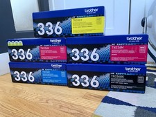 Brother TN336 Genuine OEM High Yield Toner Cartridges 7-Pack CMYK picture