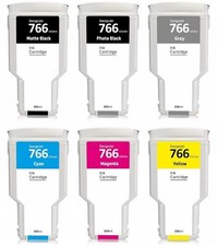 766F 6*300ml Compatible Ink Cartridge for HP DesignJet XL 3600 3600dr (US) picture