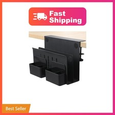 MAXECHO Desk Side Storage, Under Desk Laptop Mount, Table Side Hanging File O... picture