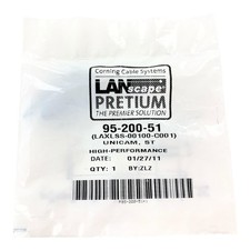 **NOS** Corning 95-200-51 Unicam Connector Pretium ST SM OS2 picture