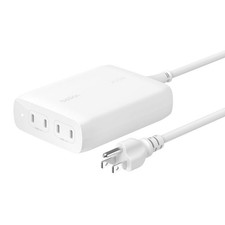BoostCharge Pro 200W 4-Port USB-C GaN Charger, 1.5M Cord, White picture