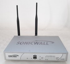 Sonicwall TZ215W APL24-08F C-13206 Security Appliance NO AC Adapter w/ 2x ANT picture