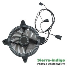 EZDIY-FAB 120mm RGB DC12V 0.23A Fan 4-Wire 4-Pin 120x25mm picture