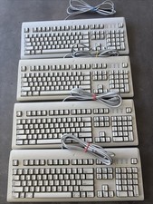 Four Apple Design Keyboards ADB For Power Macintosh - M2980 - Tested Lot picture