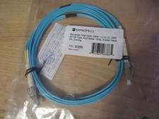 2M Monoprice MM Duplex OM3 LSZH LC-LC 50/125 Fiber Patch Cable NEW picture