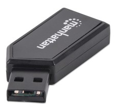 Manhattan Mini USB 2.0 Multi-Card Reader and Writer (101677) Clear  picture