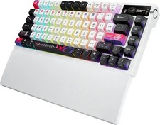 ASUS ROG Azoth X Wireless Gaming Keyboard 75% ROG NX V2 Snow Switch - White picture
