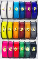 1x Mini 3D Printer Filament 1.75mm 3mm PLA 200g RepRap MarkerBot doodle picture