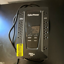 CyberPower 750VA AVR Desktop/Freestanding UPS Battery Backup, Black tested picture