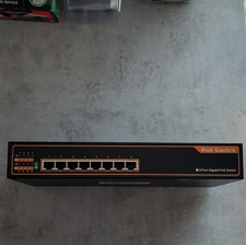 BV-Tech POE-SW800G 8-Port Gigabit PoE+ Ethernet Switch Unmanaged 1000Mbps 130W picture